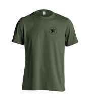 "Silent Night" | T-shirt - Military Green