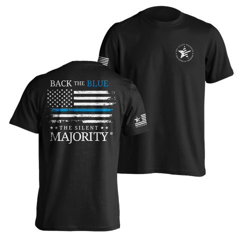 Back the Blue | T-shirt - Black