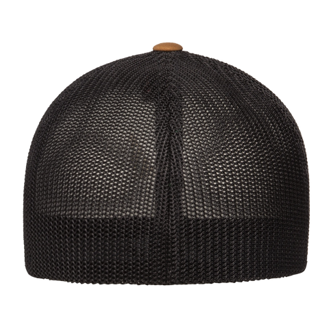 Black Arch Patch Hat - FLEXFIT - Carmel/Black