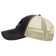 Black Arch Patch Hat - R111 - Black/Khaki