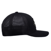 Black Diamond Patch Hat - FLEXFIT TECH - Black