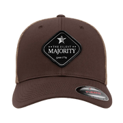 Black Diamond Patch Hat - FLEXFIT - Brown/Khaki