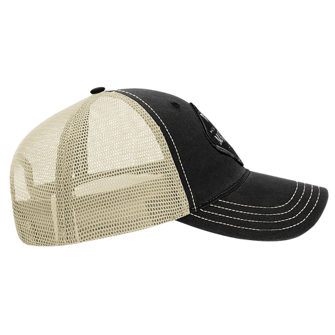 Black Diamond Patch Hat - R111 - Black/Khaki