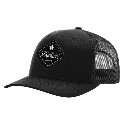 Black Diamond Patch Hat | R112 - Black