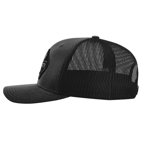 Black Diamond Patch Hat | R112 - Black