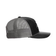 Black Diamond Patch Hat - R112 with Rope - Black/Charcoal/Charcoal