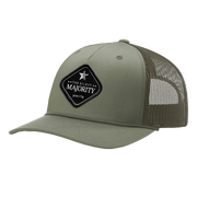 Black Diamond Patch Hat - R112 with Rope - Loden