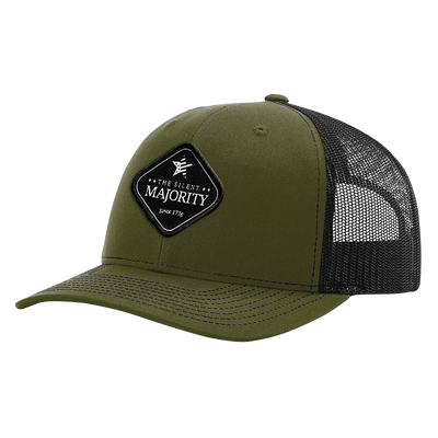 Black Diamond Patch Hat - R112 - Loden/Black