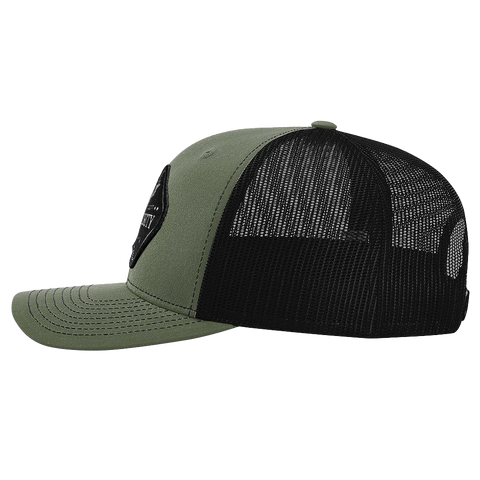 Black Diamond Patch Hat - R112 - Loden/Black