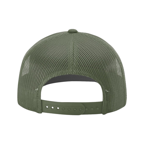 Square Leather Patch Hat R112 Loden