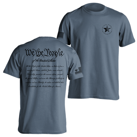 "We The People" Constitution | T-shirt - Blue Jean