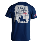 Cowboy Courage | T-shirt - Midnight