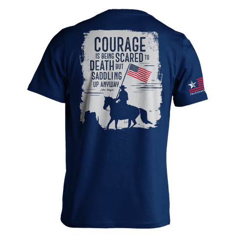 Cowboy Courage | T-shirt - Midnight