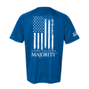 Flag & Brand Vertical | Dry-Fit - Short Sleeve - Royal