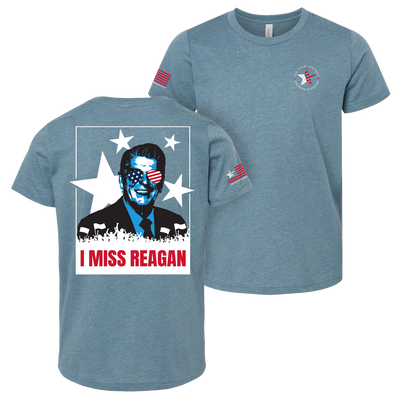 I Miss Reagan | T-shirt- Heather Slate