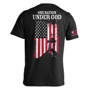 One Nation Under God | T-shirt - Black