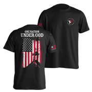 One Nation Under God | T-shirt - Black