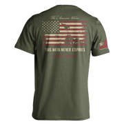 "The Oath" | T-shirt - Military Green