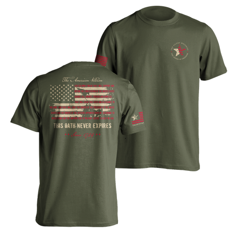 "The Oath" | T-shirt - Military Green