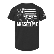 Missed Me - Trump | T-shirt - Black Heather