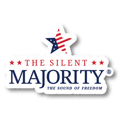 The Silent Majority The Sound of Freedom Logo | Decal - 4"