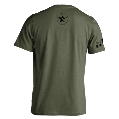 Stubborn Ole Vet | T-shirt - Military Green