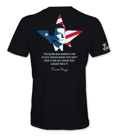 Reagan on Socialism | T-shirt - Black